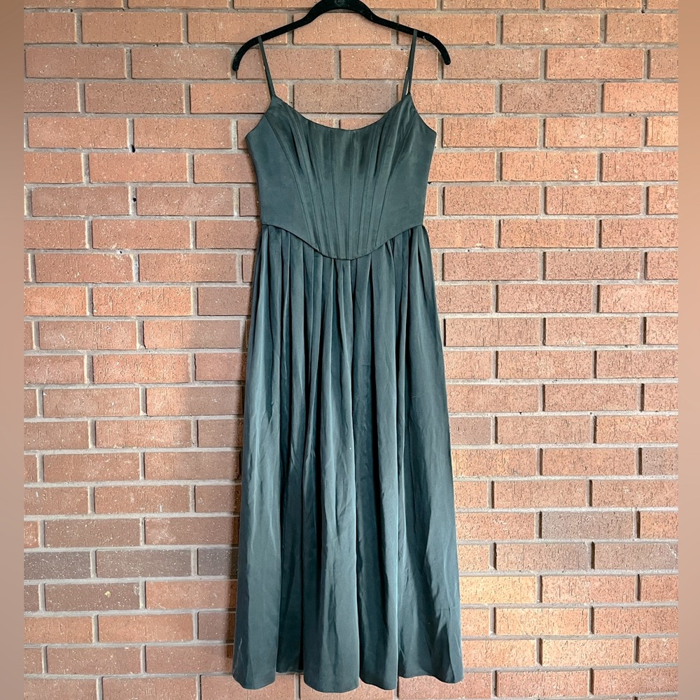 Zimmerman black silk corset dress - size 1